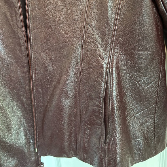 Wilson’s Leather Jacket Size M - Picture 6 of 8